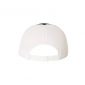 One, Dark Green and White Trucker Hat Rear View by Richardson