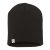Black Beanie with Woven Label