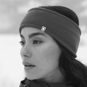 Keep warm with our One polar fleece headbands.