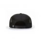 One Way Truth Life Hi-Pro 7 Panel Richardson Trucker Hats in Black, back of the hat.