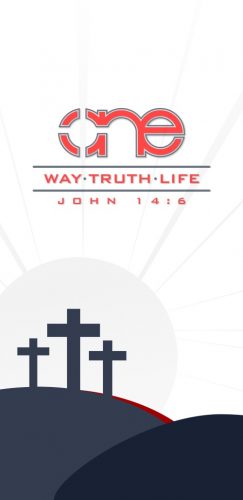 One Way Truth Life with a light background for mobile phones.