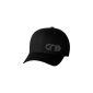 Black Flexfit Cap with Black One logo, side-front view.