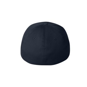 Navy Blue Flexfit Cap, back view.