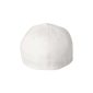 White Flexfit Cap, back view.
