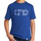 Youth True Royal Blue short sleeve 