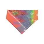 One Tye Dyed Dog Bandanna