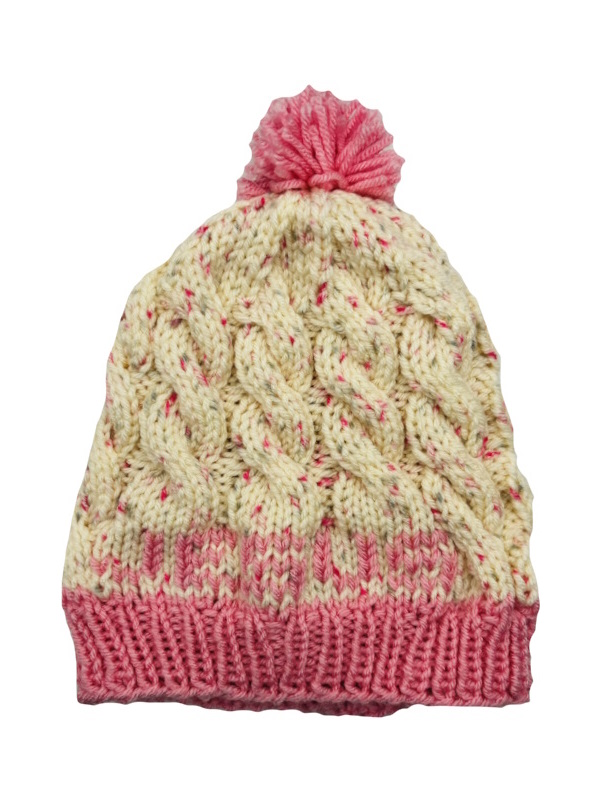 Pieces of Joy assorted knitted cable beanies