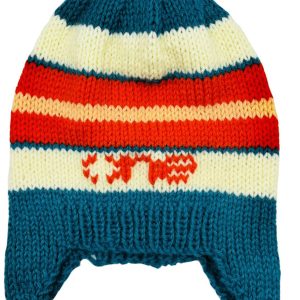 Pieces of Joy assorted knitted Himalayan style beanies.