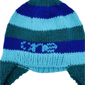 Pieces of Joy assorted knitted Himalayan style beanies.