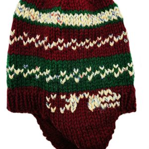 Pieces of Joy assorted knitted Himalayan style beanies.