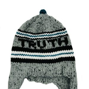 Pieces of Joy assorted knitted Himalayan style beanies.