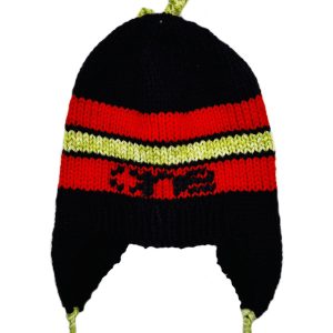 Pieces of Joy assorted knitted Himalayan style beanies for youth.