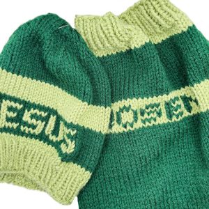 Pieces of Joy assorted pet sweaters and beanie combos.