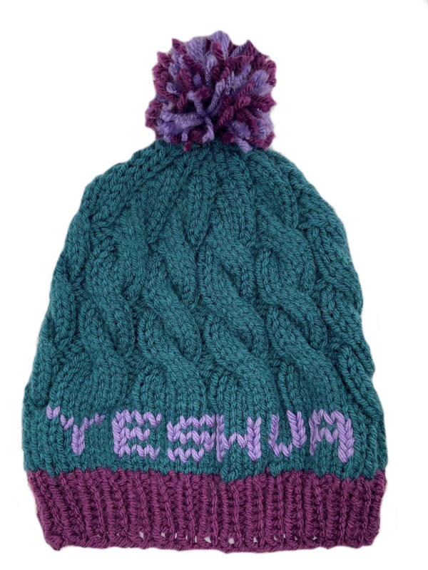 Pieces of Joy assorted knitted cable beanies