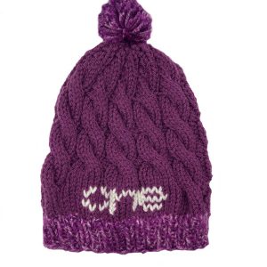 Pieces of Joy assorted knitted cable beanies