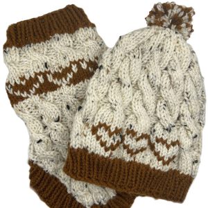 Pieces of Joy assorted pet sweaters and beanie combos.