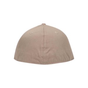 OWTL (One Way Truth Life) 6-Panel OTTO Flex Hat in Khaki, Flat Bill, back view.