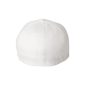 White 6-Panel Flexfit Hat, featuring the 