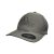 Medium Grey adjustable Flexfit NU Snapback Cap with Medium Grey OWTL (One Way Truth Life) logo, OSFM, side-front view.