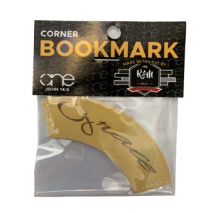 R&M Rusty "Grace" Pallet Corner Bookmark.