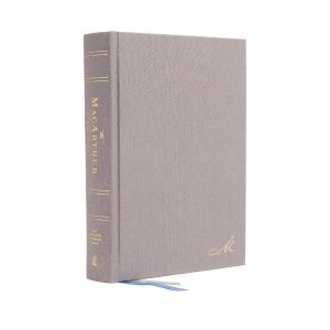The NASB MacArthur Study Hardcover Bible.