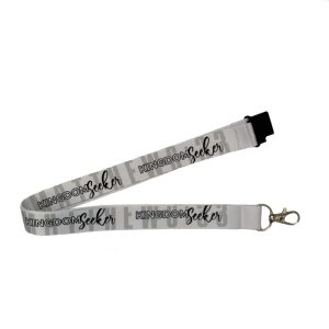 Kingdom Seeker Lanyard, monotone.