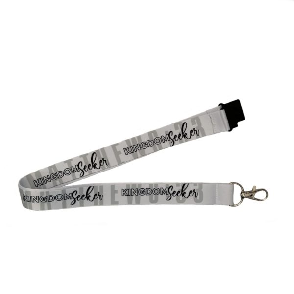 Kingdom Seeker Lanyard, monotone.