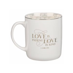 Mr. & Mrs. White Ceramic Coffee Mug Set - Ecclesiastes 4:9 - Mrs. Mug Back.