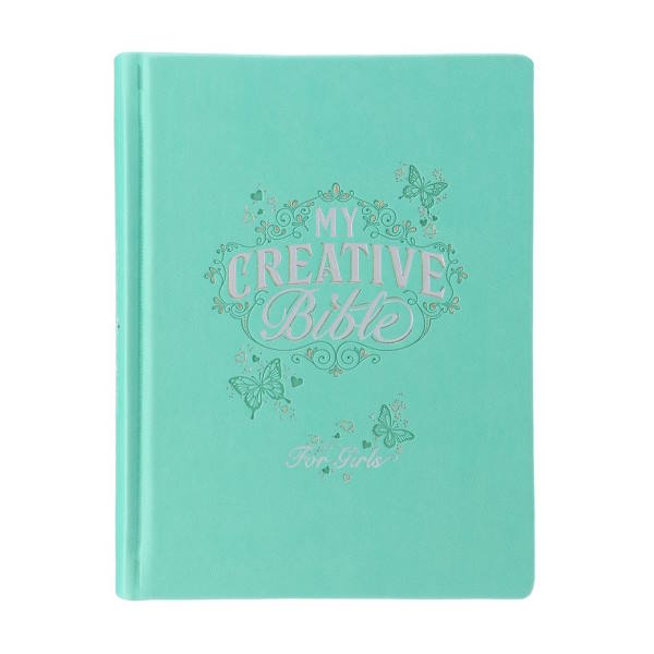 The ESV My Creative Bible For Girls Teal Bible.