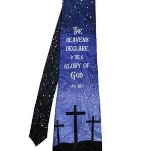 Heavens Declare the Glory of God Tie