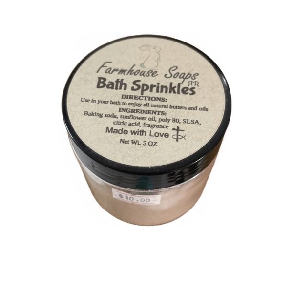 Farmhouse Soaps, Bath Sprinkles