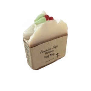 Farmhouse Soaps, Egg Nog, Holiday Soap Bar