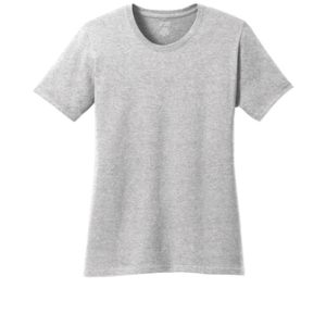 POD, Ladies, Short Sleeve, Cotton Tee, Ash