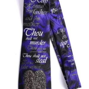 The Ten Commandments Tie