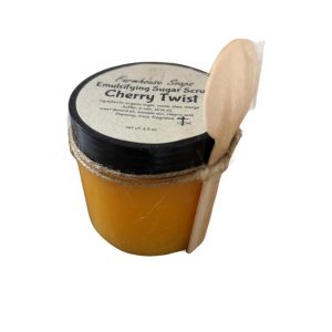 Farmhouse Soaps, Sugar Scrub, Cherry Twist