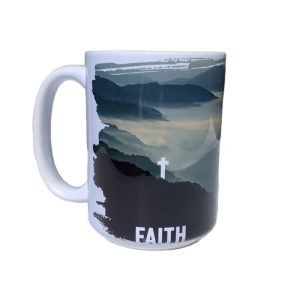 The Faith Mug 15 oz Side