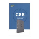 The CSB Large Print Compact Bible.