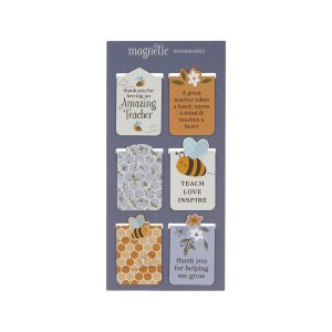 Magnetic Bookmark, Amazing Teacher, Set.