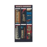 The Magnetic Bookmark, Be Strong Blue Space, Set.