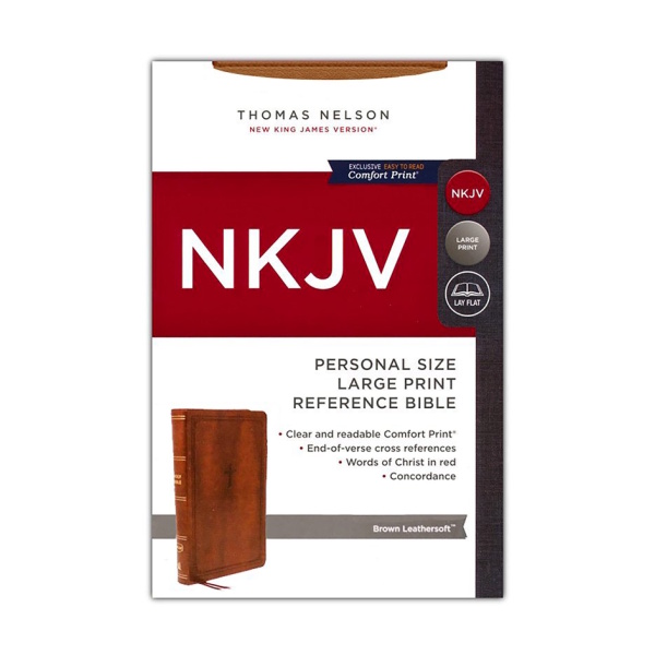 The NKJV Personal Size Large Print Reference Bible.