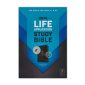 The NLT Boys Life Application Study Leatherlike Indexed Neon and Black Bible.