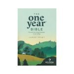 The NLT One Year Large Print Bible.