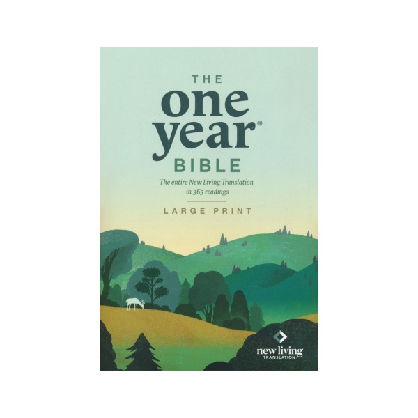 NLT One Year Large Print Bible The NLT One Year Large Print Bible.