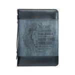 Be Strong Lion Bible Cover