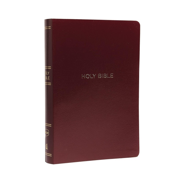 NKJV Giant Print Center Column Reference Bible The NKJV Giant Print Center-Column Reference Leatherflex Burgundy Bible.