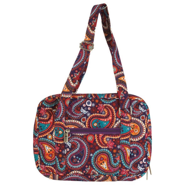 Bible Cover Paisley Quilted, LG Bible Cover Paisley Quilted, LG