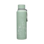 Mercy Hazy Teal Stainless Steel Water Bottle, 24oz.