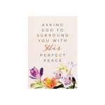 Itty Bitty Card Asking God To Surround.