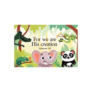 Itty Bitty Card For We Are His Creation