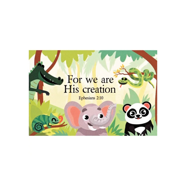 Itty Bitty Card For We Are His Creation Itty Bitty Card For We Are His Creation